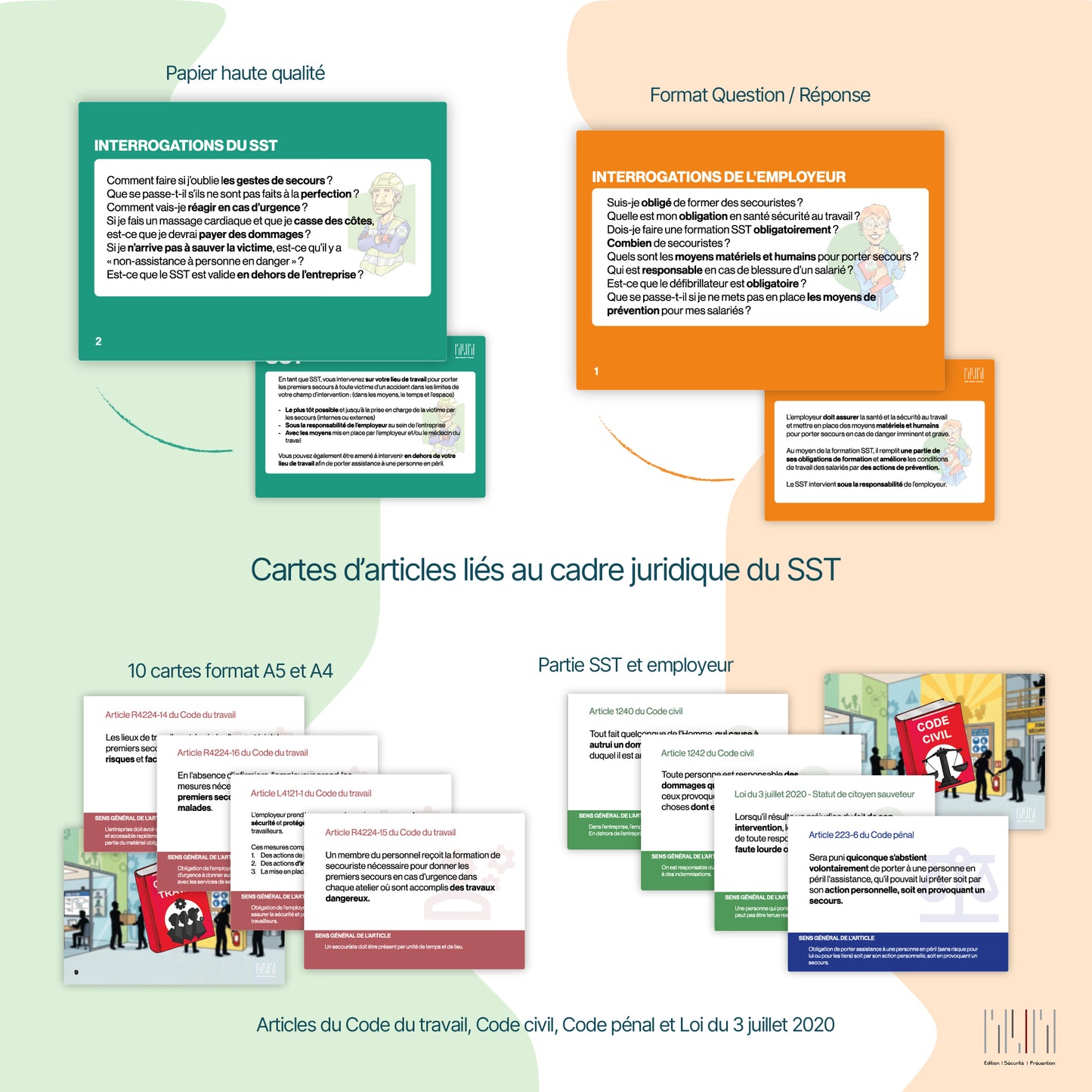 Cartes Cadres Juridiques - A3