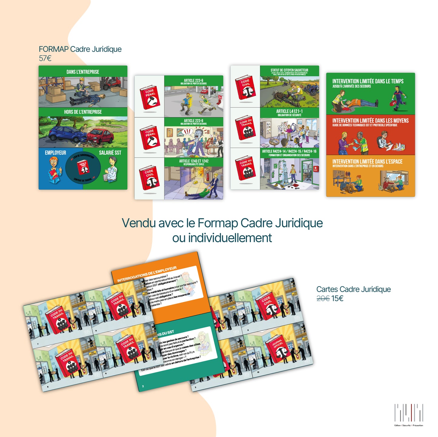 Cartes Cadres Juridiques - A3