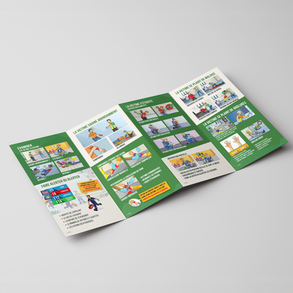 Dépliant Formation SST - Livret Dépliant 4 Volets