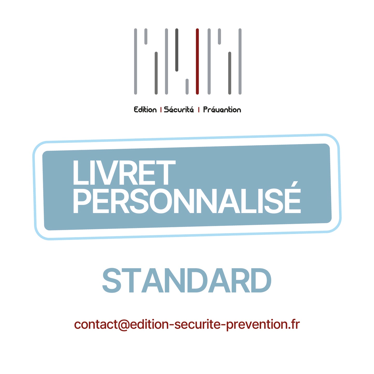 Livret personnalisé - Qualité STANDARD